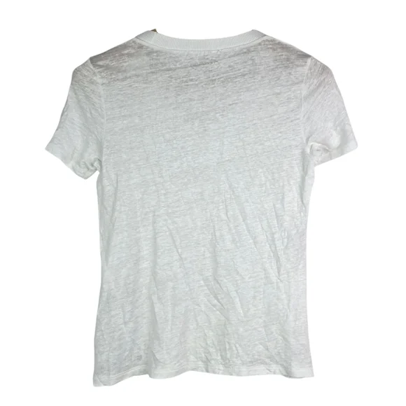 Falconeri Linen V neck basic tee - Picture 2 of 10